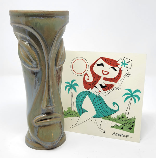 Moai Exotique Mug + Original Sketch