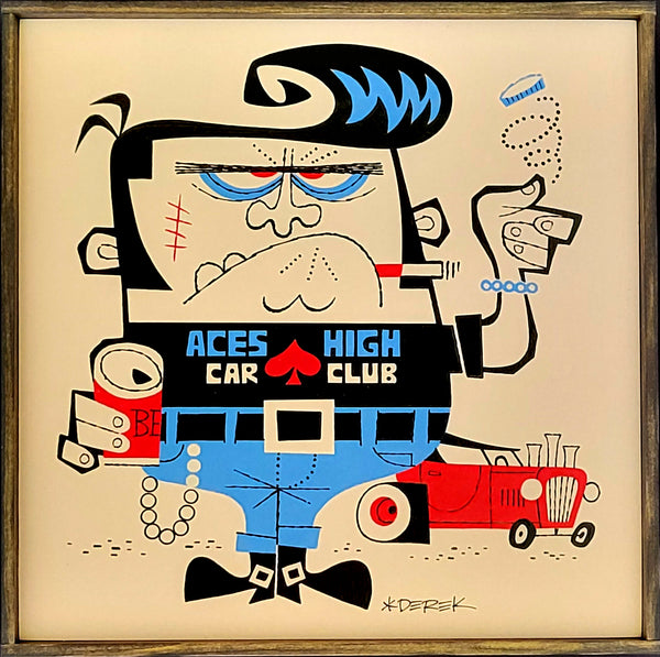 Aces High Original Painting