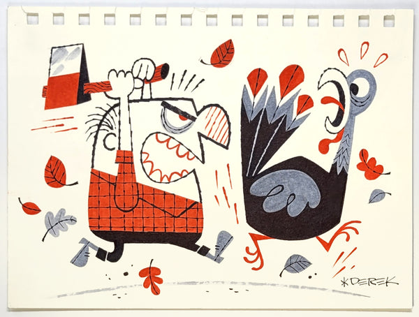 Gobble Gobble GO! Original Sketch