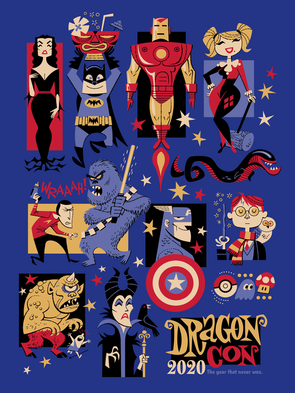 DragonCon 2020 Art Print