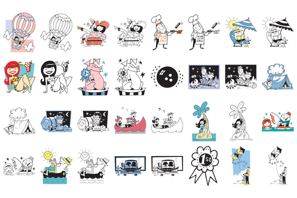 Leisure Time Vectors