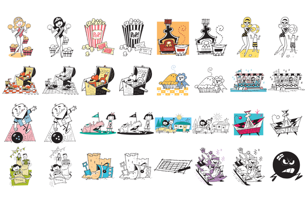 Leisure Time Vectors