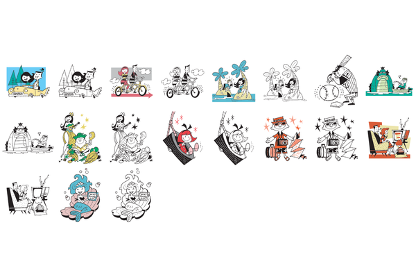 Leisure Time Vectors