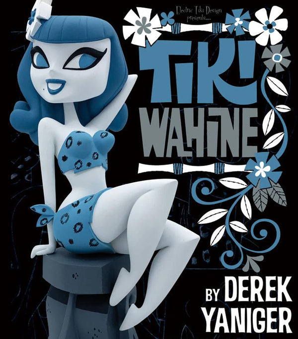 Tiki Wahine Figurine (Blue)