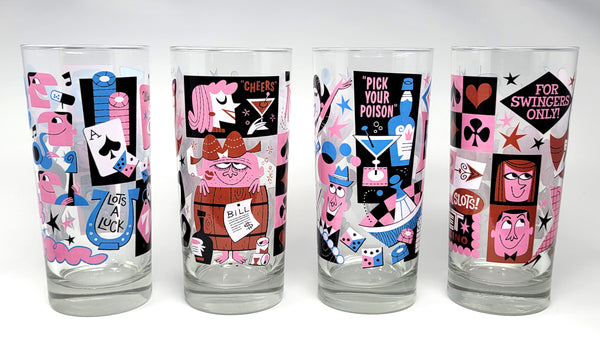 Sin City Glassware Set