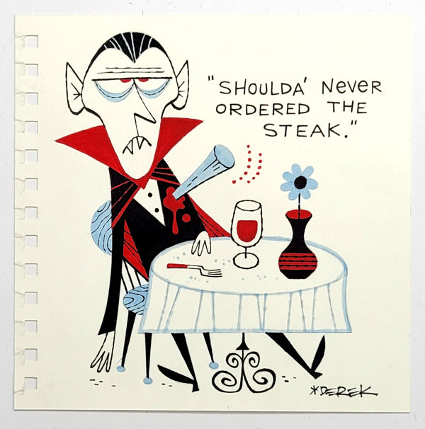 Dining with Drac Original Sketch