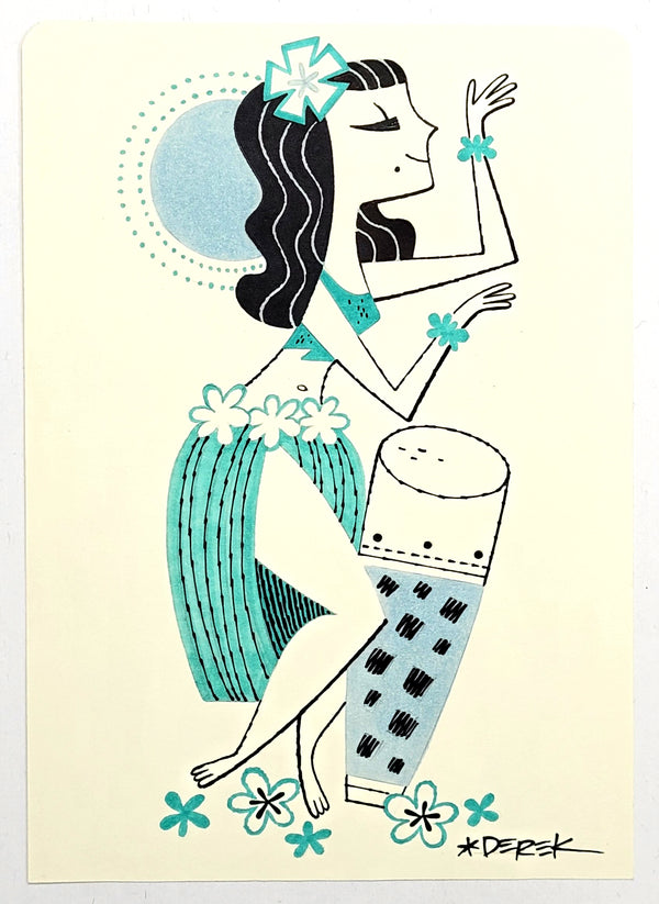 Hula Beat Original Sketch