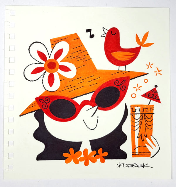 Hula Lula Original Sketch