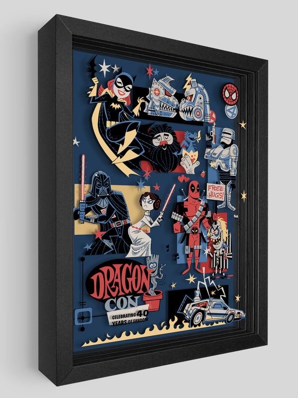 Dragon Con 40th Anniversary Acrylograph