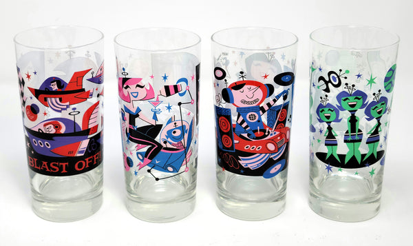 Go-Go Galaxy Glassware and Print Set