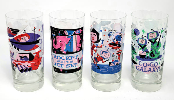 Go-Go Galaxy Glassware and Print Set