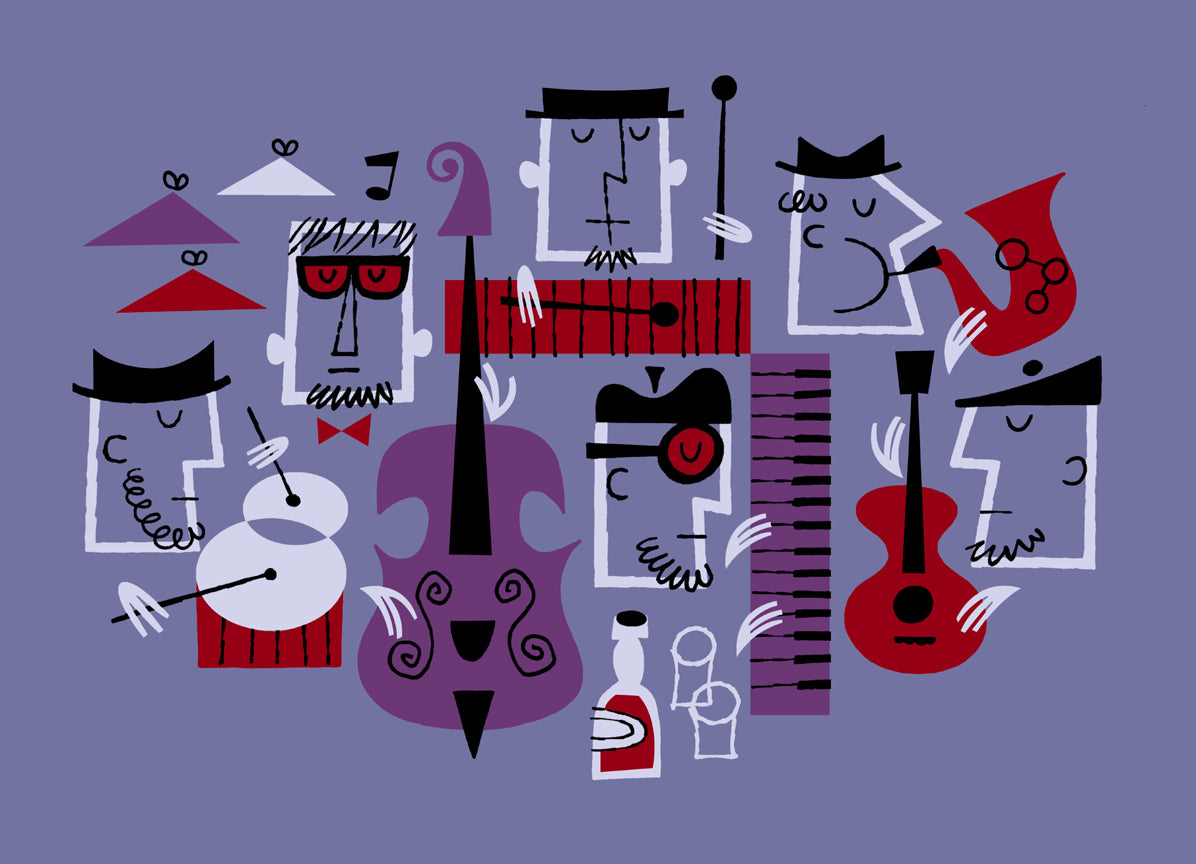 Late Nite Gig Art Print – DerekArt