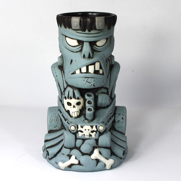 Ghoul Gasser Tiki Mug with Mini-Print and Original Sketch