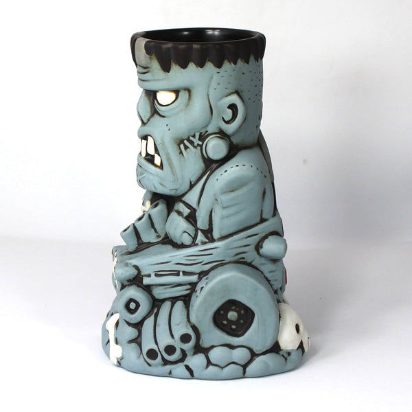 Ghoul Gasser Tiki Mug with Mini-Print and Original Sketch