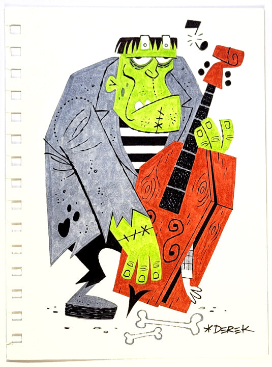 Franky Bass Original Sketch