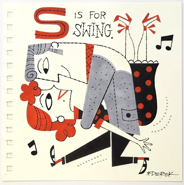 S is for Swing Original Sketch