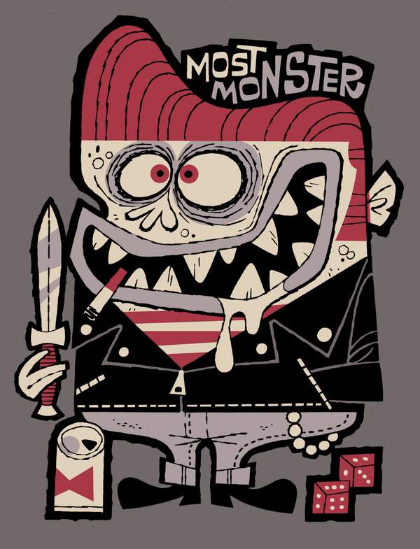 Most Monster Art Print