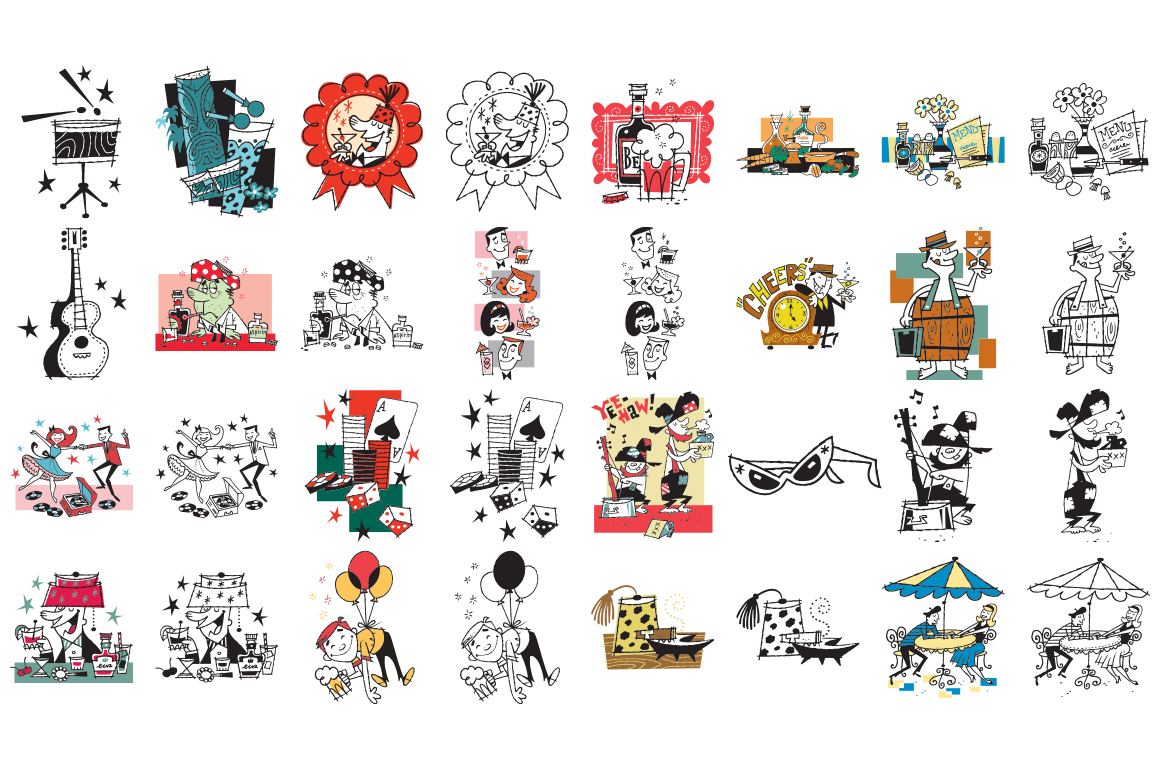 Snappy Hour Vectors – DerekArt