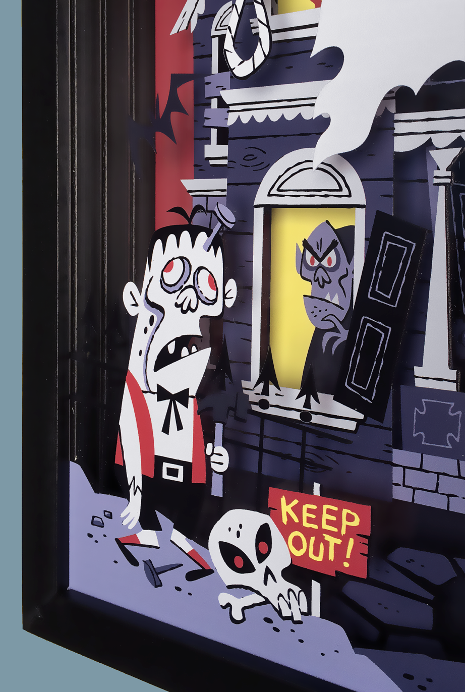 Spook Shack Sign Spook Shack Acrylograph – DerekArt