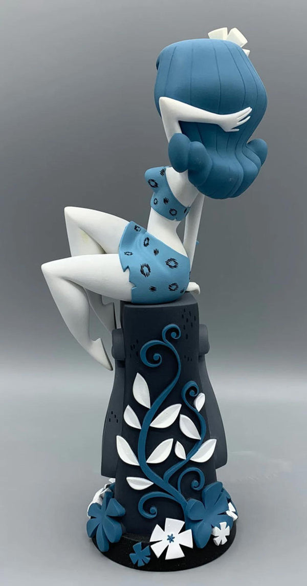 Tiki Wahine Figurine (Blue)